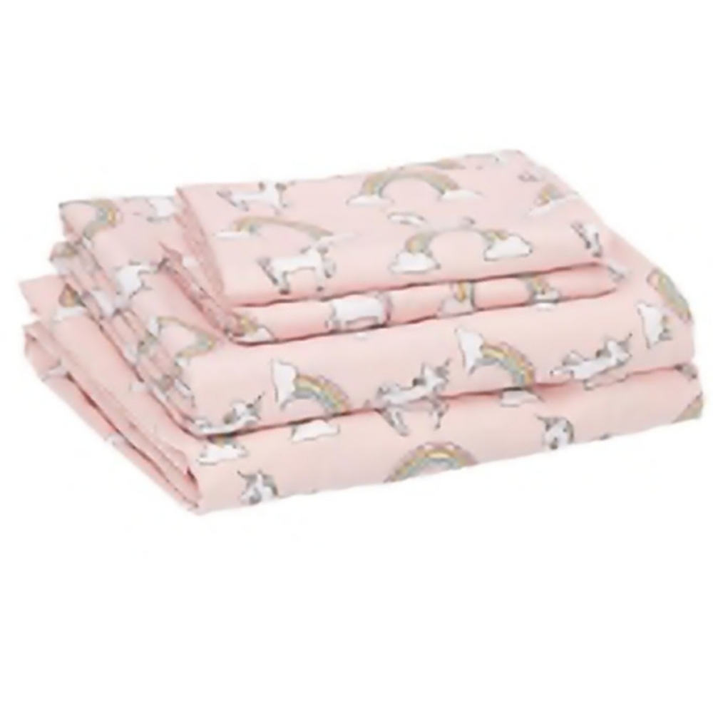 Unicorn and Rainbow Sheet Set